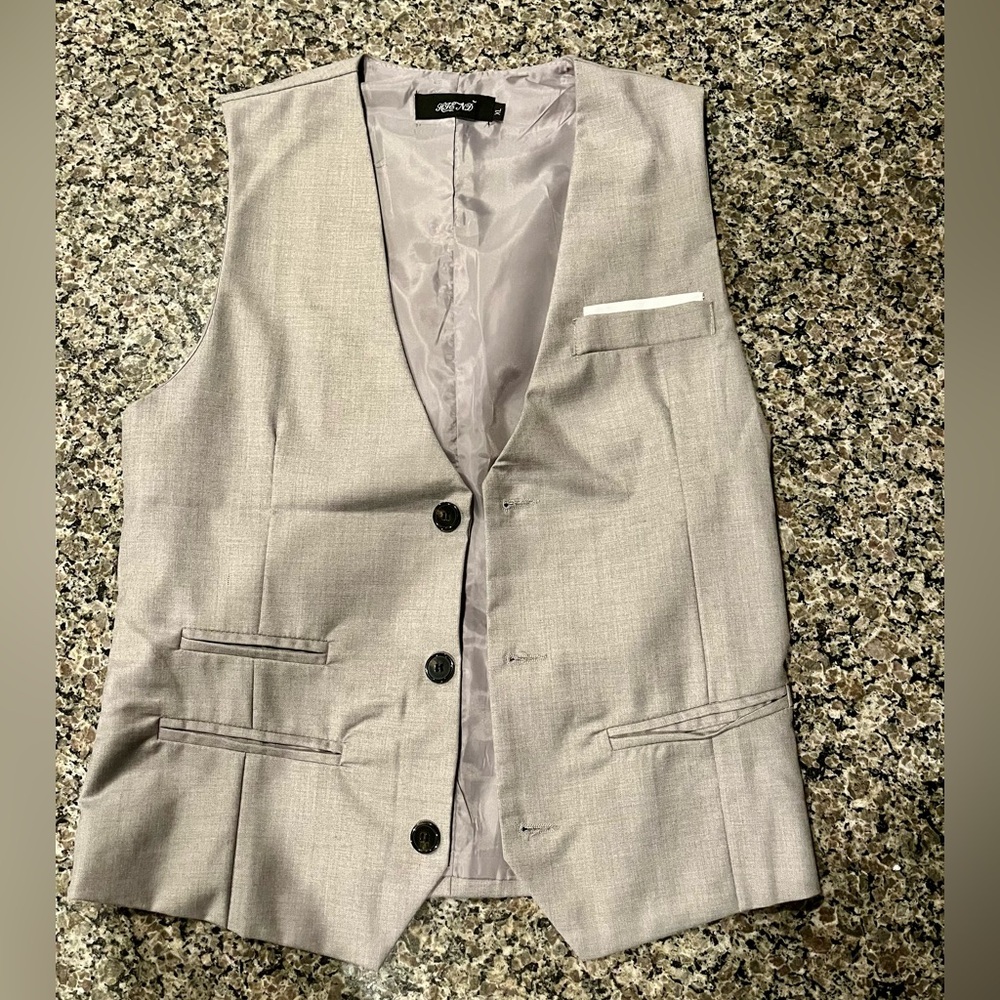 Men's Gray Vest